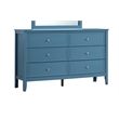 Glory Furniture Daniel G1316-D-80 6 Drawer Dresser - Teal