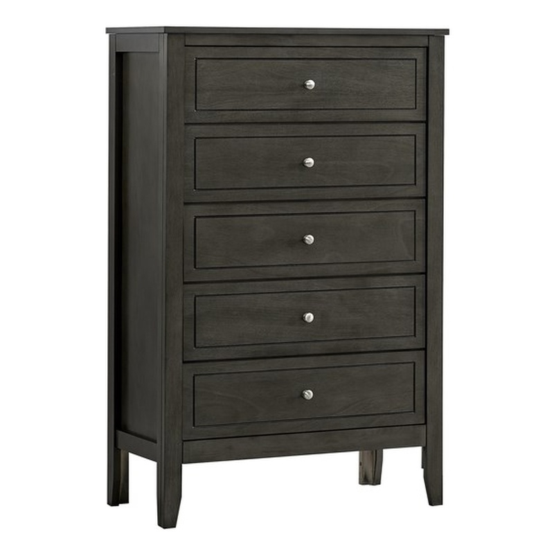 Glory Furniture Daniel G1311-CH-05 5 Drawer Chest - Gray