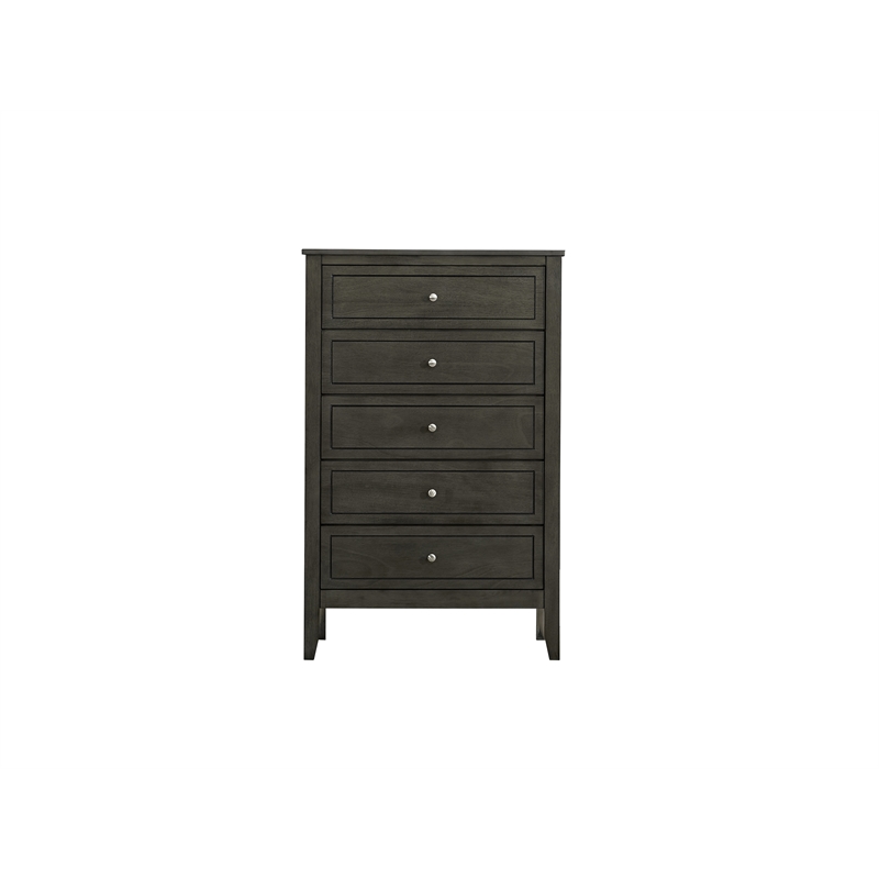 Glory Furniture Daniel G1311-CH-05 5 Drawer Chest - Gray