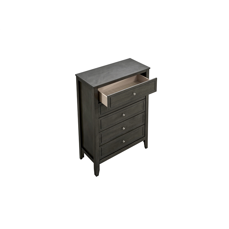 Glory Furniture Daniel G1311-CH-05 5 Drawer Chest - Gray