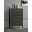 Glory Furniture Daniel G1311-CH-05 5 Drawer Chest - Gray