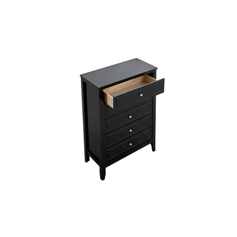 Glory Furniture Daniel G1313-CH-50 5 Drawer Chest - Black