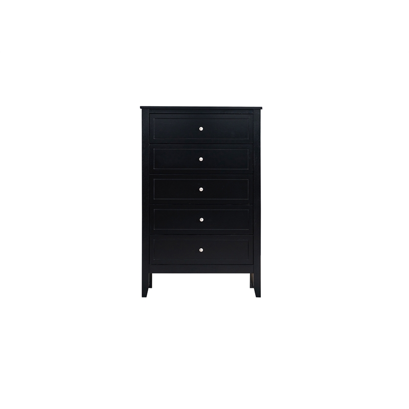 Glory Furniture Daniel G1313-CH-50 5 Drawer Chest - Black
