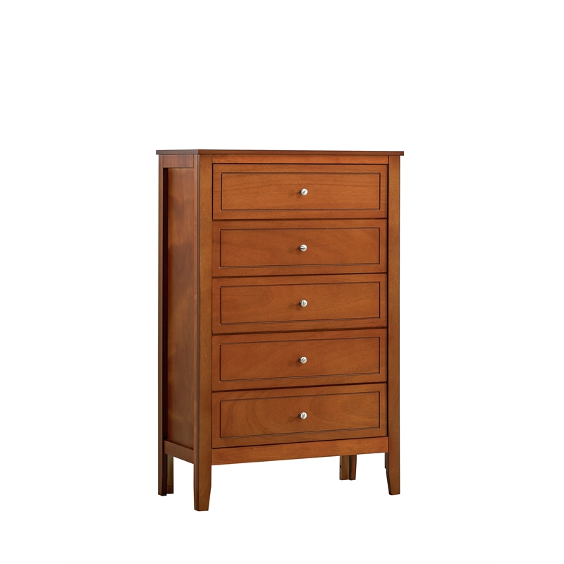 Glory Furniture Daniel G1314-CH-60 5 Drawer Chest - Oak