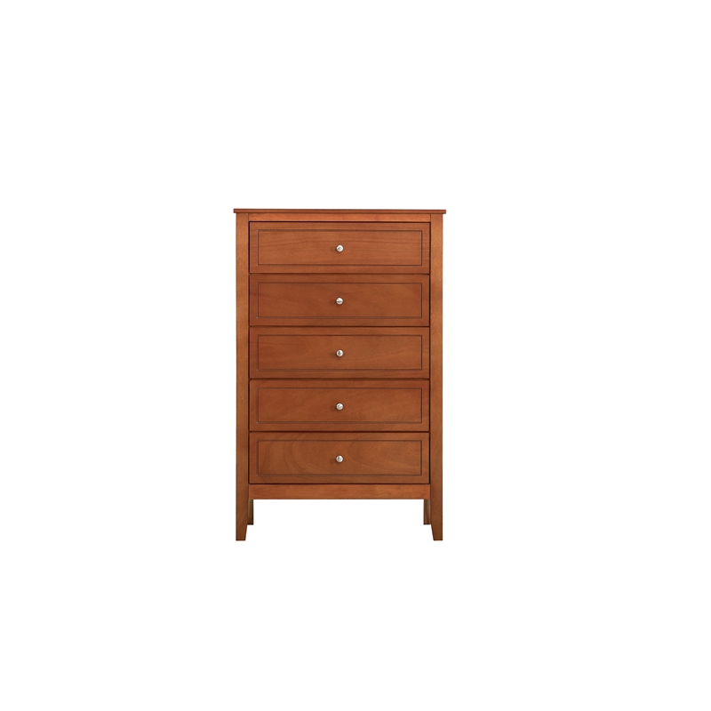 Glory Furniture Daniel G1314-CH-60 5 Drawer Chest - Oak