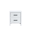 Glory Furniture Morris G0093-N  2 Drawer Wooden Nightstand White