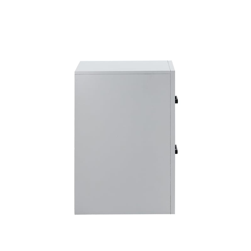 Glory Furniture Morris G0093-N  2 Drawer Wooden Nightstand White