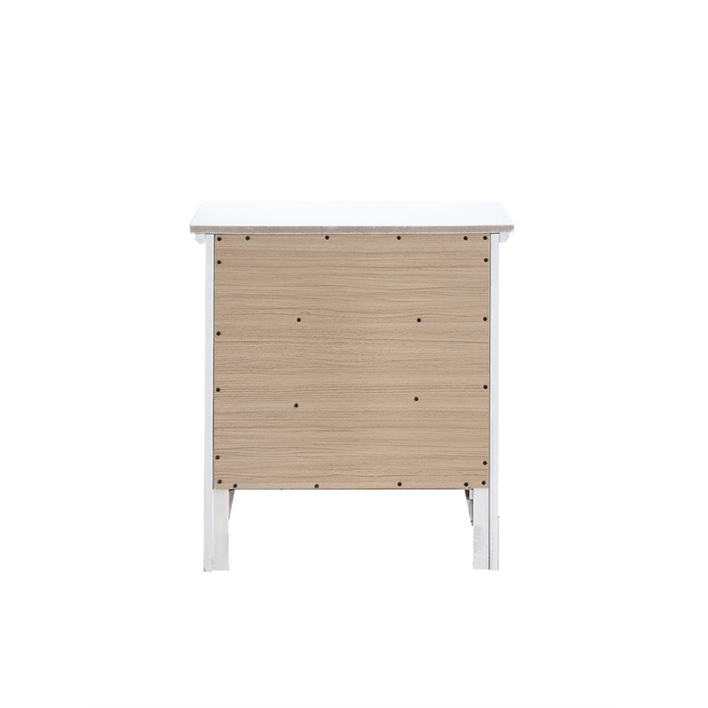 Glory Furniture Hammond G0091-N 3 Drawer Nightstand White