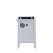 Glory Furn Hammond G5490-N2-SMART  3 Dr Power Nightstand w Speakers White