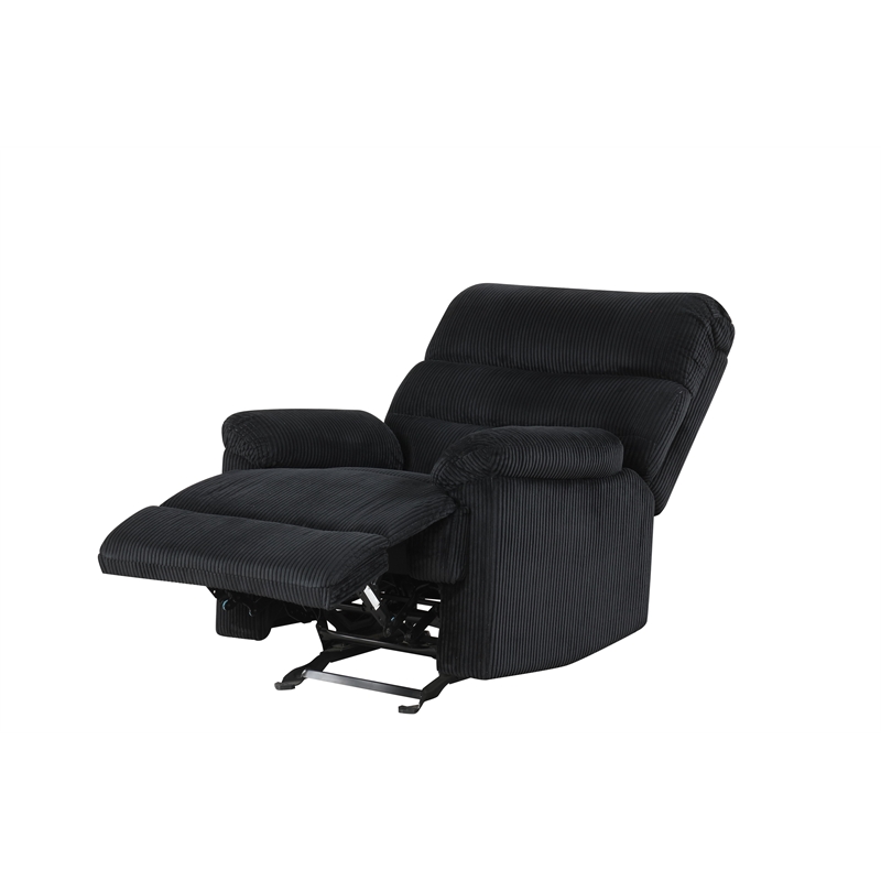 Glory Furniture Lucie G00250A-RC Glider Recliner  Black