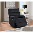 Glory Furniture Lucie G00250A-RC Glider Recliner  Black