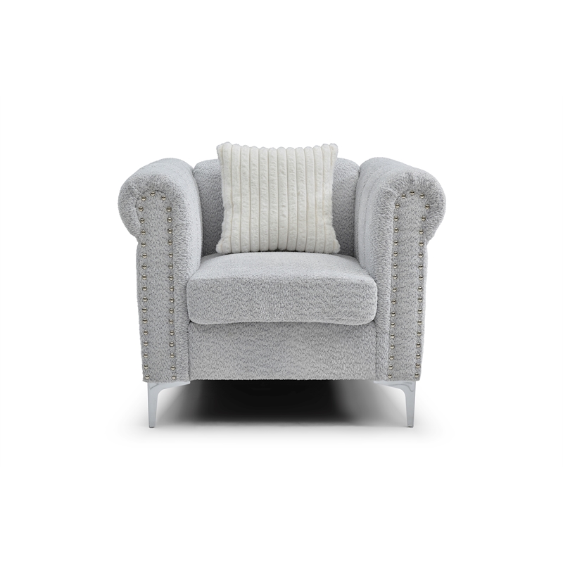 Glory Furniture Sammy G00340A-C Chair GRAY