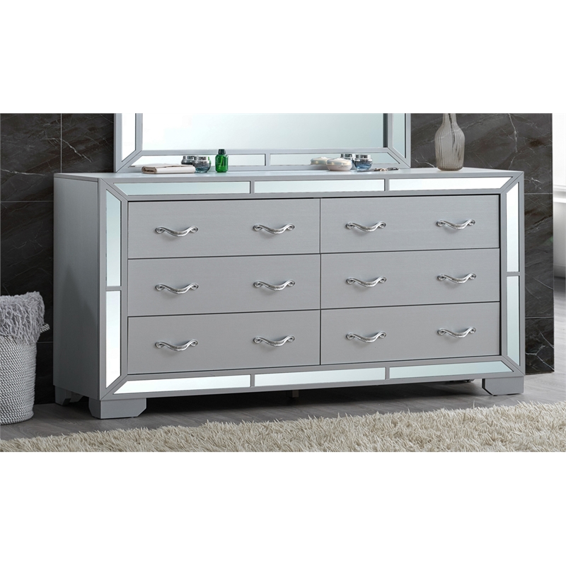 Glory Furniture Murry G004800-D Dresser  Silver