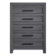 Glory Furniture Rustica G005203-Ch 5 Drawer Chest Gray