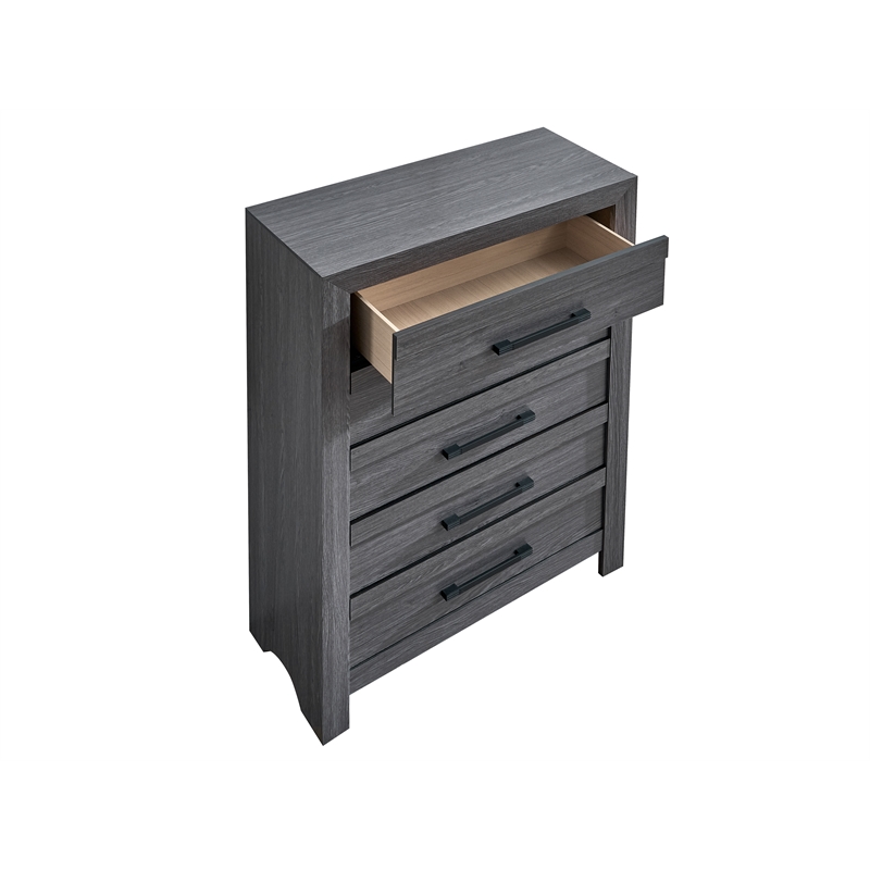 Glory Furniture Rustica G005203-Ch 5 Drawer Chest Gray