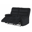 Glory Furniture Lucie G00250A-RL Casual Reclining Loveseat Black
