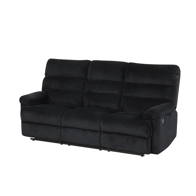Glory Furniture Lucie G00250A-RS Casual Reclining Sofa Black