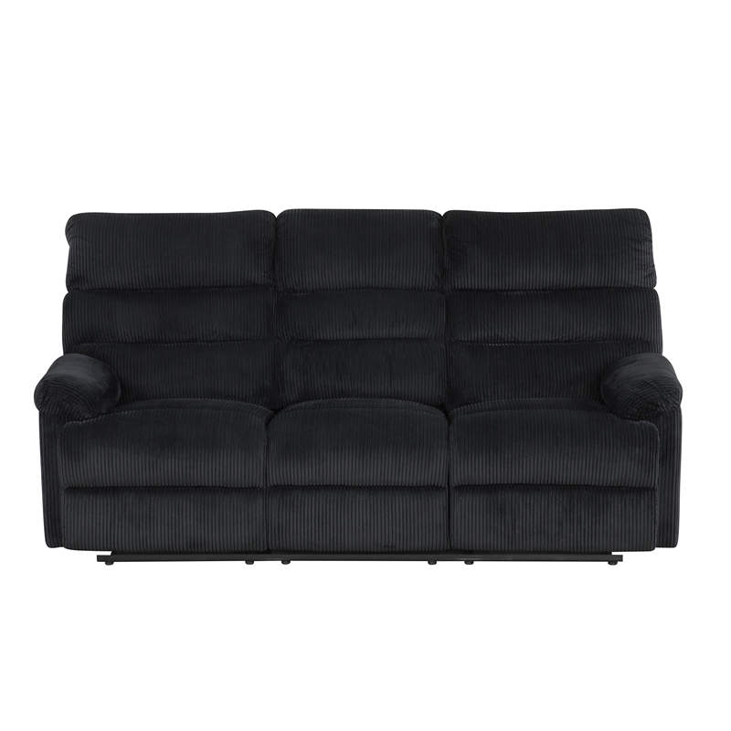 Glory Furniture Lucie G00250A-RS Casual Reclining Sofa Black