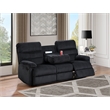 Glory Furniture Lucie G00250A-RS Casual Reclining Sofa Black