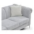Glory Furniture Sammy G00340A-S Mid Century Modern Sofa GRAY