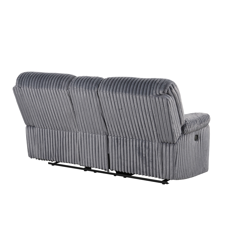 Glory Furniture Comfy G00880A-RL Reclining Loveseat Gray