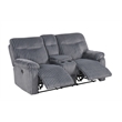 Glory Furniture Comfy G00880A-RL Reclining Loveseat Gray
