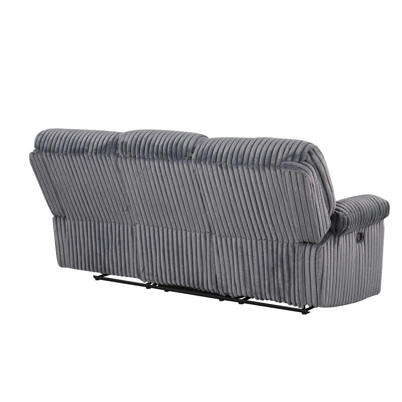 Glory Furniture Comfy G00880A-RS Reclining Sofa Gray