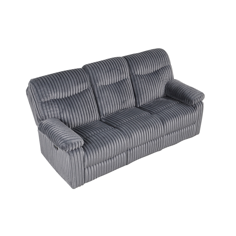 Glory Furniture Comfy G00880A-RS Reclining Sofa Gray
