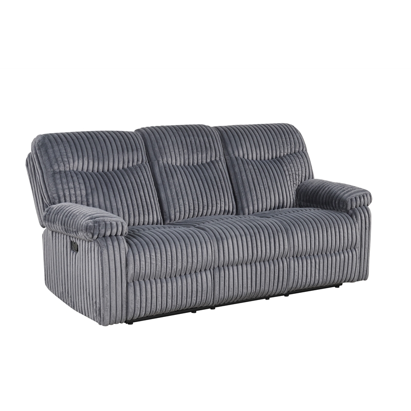 Glory Furniture Comfy G00880A-RS Reclining Sofa Gray