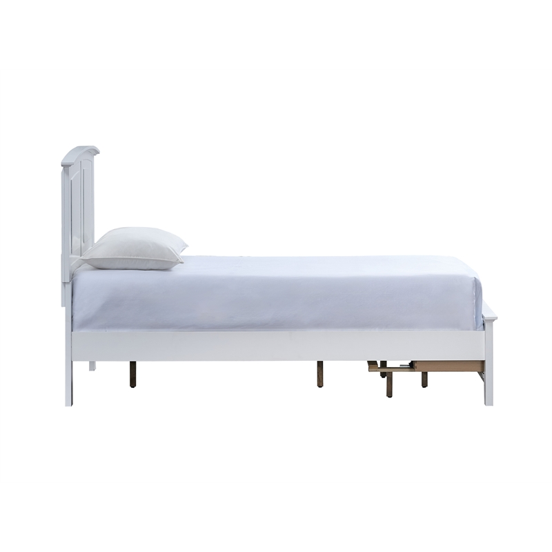Glory Furniture Hammond G5490B-TSB Twin Storage Bed  White