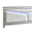 Glory Furniture Lorana G6500G-KB5 King  Bed  Silver Champagne