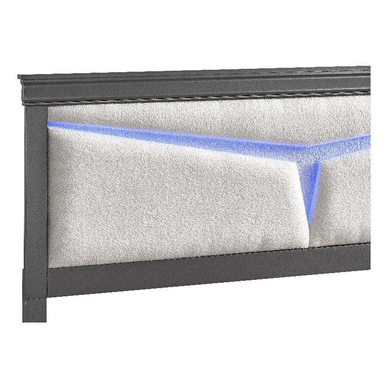 Glory Furniture Lorana G6502G-FB5 Full Bed  Gunmetal Gray