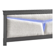 Glory Furniture Lorana G6502G-KB5 King Bed  Gunmetal Gray