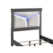 Glory Furniture Lorana G6502G-TB5 Twin Bed  Gunmetal Gray