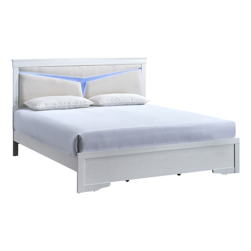 Glory Furniture Lorana G6590G-FB5 Full Bed  Sparkling White