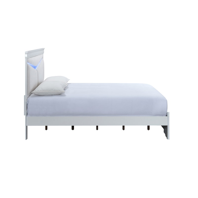 Glory Furniture Lorana G6590G-FB5 Full Bed  Sparkling White