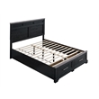 Glory Furniture Grande Queen Bed in Black