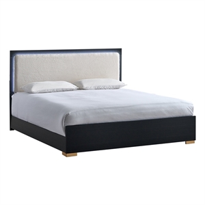 Glory Furniture Steeler G004500A-FB FULL BED  Black Gold