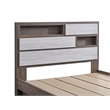 Glory Furniture Aberdeen G02500A-QB Queen Bed  Gray Oak