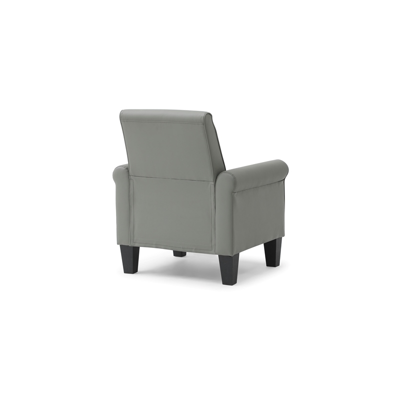 Glory Furniture Vineland G00713-C Chair  Gray Faux Leather