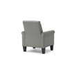 Glory Furniture Vineland G00713-C Chair  Gray Faux Leather