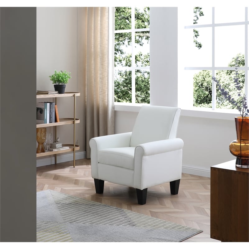 Glory Furniture Vineland G00714-C Chair White Faux Leather