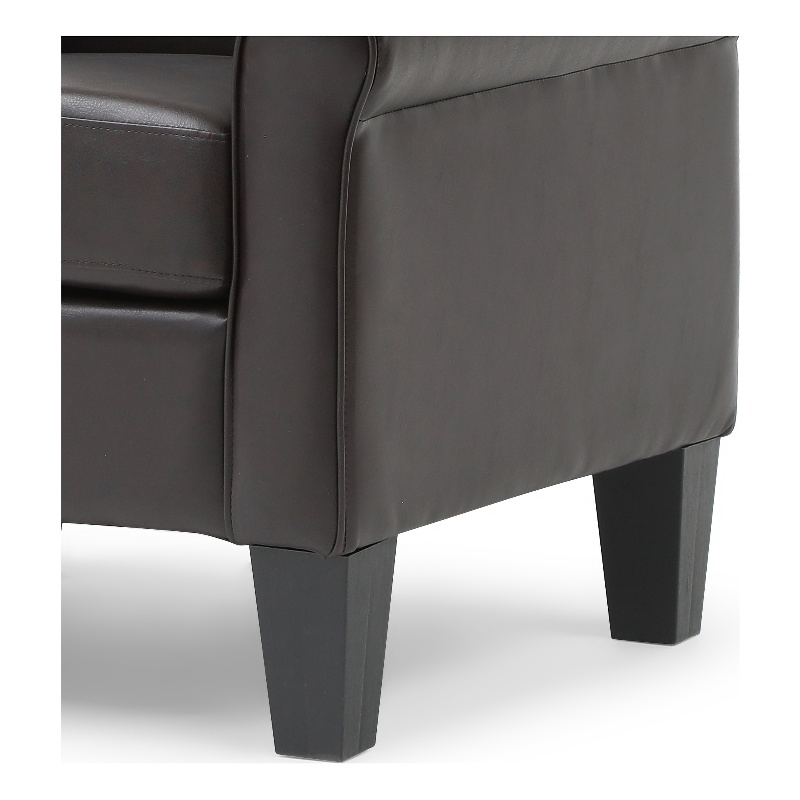 Glory Furniture Vineland G00715-C Chair Dark Brown Faux Leather