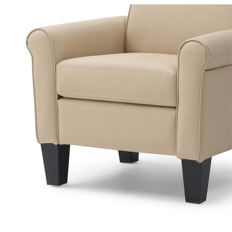 Glory Furniture Vineland G00716-C Chair Faux Leather Biege