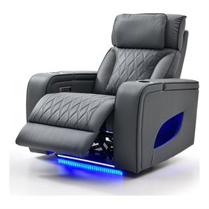 Glory Furniture Lumin G00805A-RC Recliner  Gray