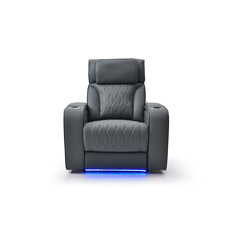 Glory Furniture Lumin G00805A-RC Recliner  Gray