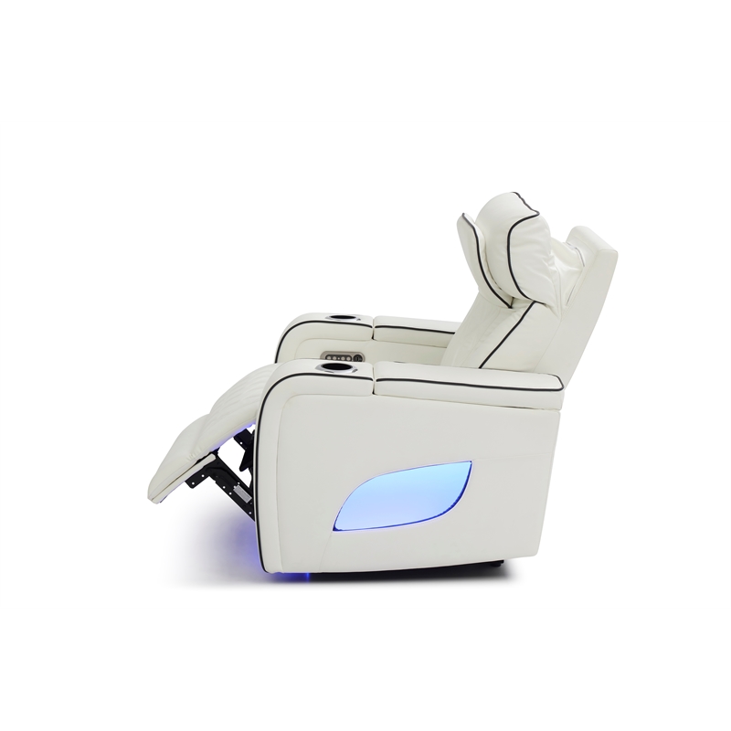 Glory Furniture Lumin G00807A-RC Recliner   White
