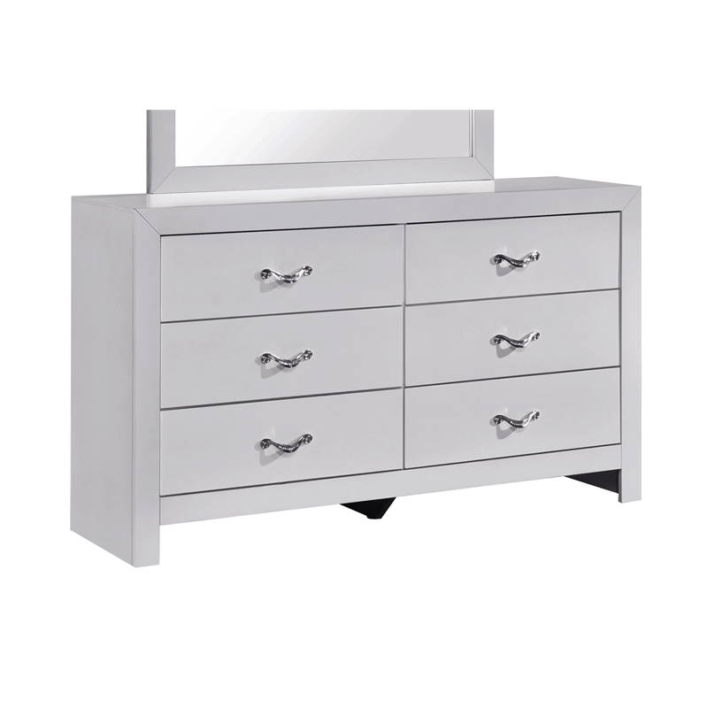Glory Furniture Moreland G002900-D Dresser  Sparkling White