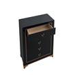 Glory Furniture Kramer G006900-CH CHEST  Black/Gold