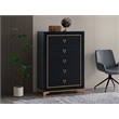 Glory Furniture Kramer G006900-CH CHEST  Black/Gold